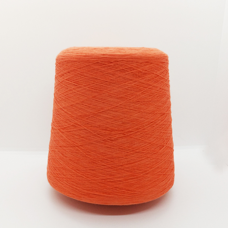 Kolorowa przędza bawełniana typu ring-spun C55/A45 30/2 20S/2 16S/2 na sweter z dzianiny